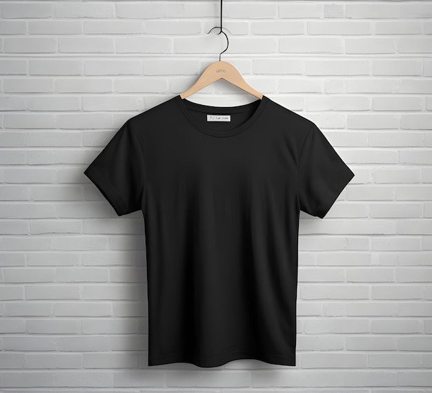 black-t-shirt-mockup-with-brick-background-ai-generate_865654-2834